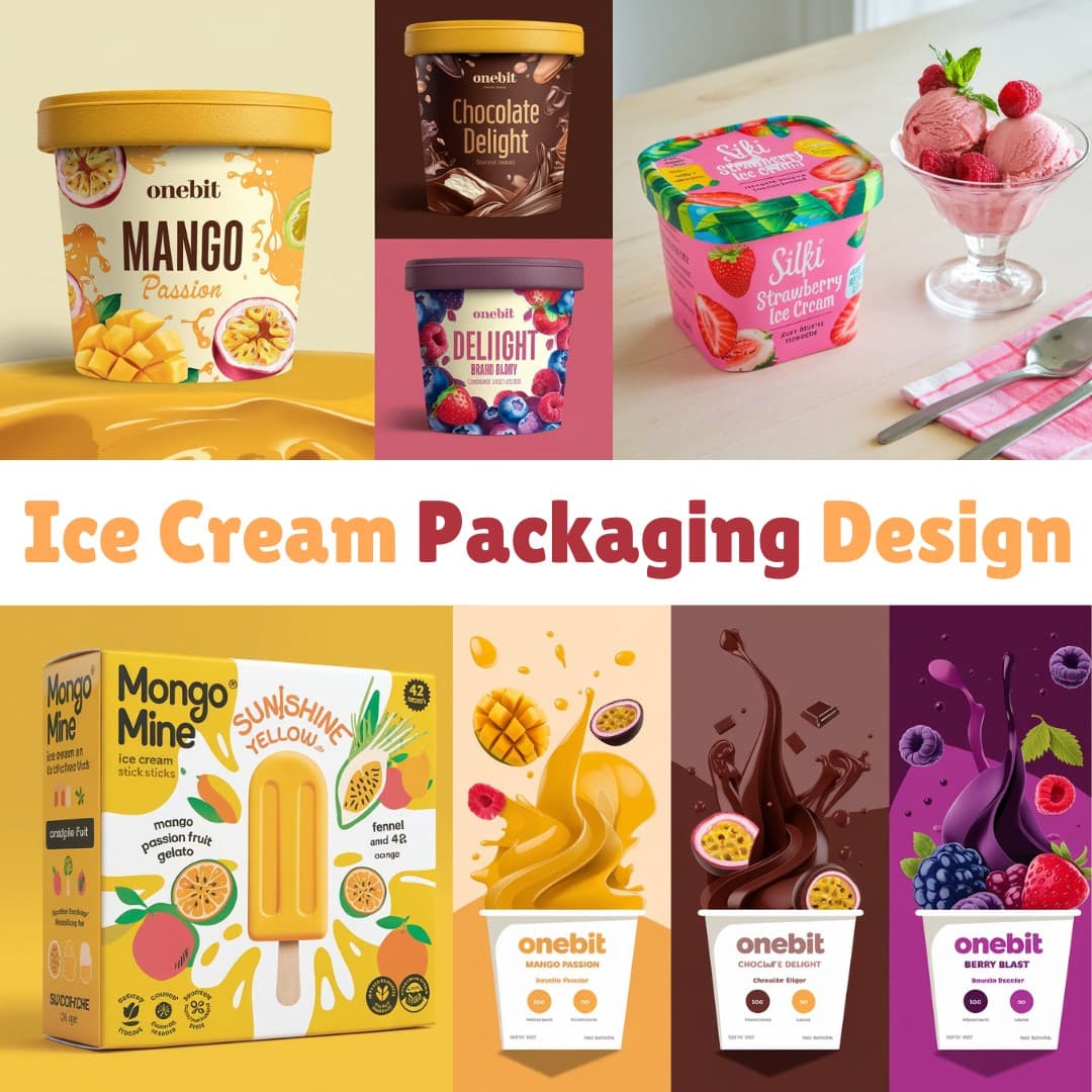 Ice Cream Packaging Design